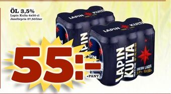 Din Mat Öl 3,5% erbjuda