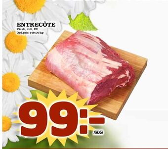 Din Mat Entrecôte erbjuda