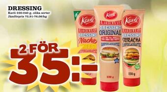 Din Mat Dressing erbjuda