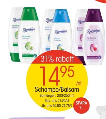 EKO Schampo/balsam erbjuda