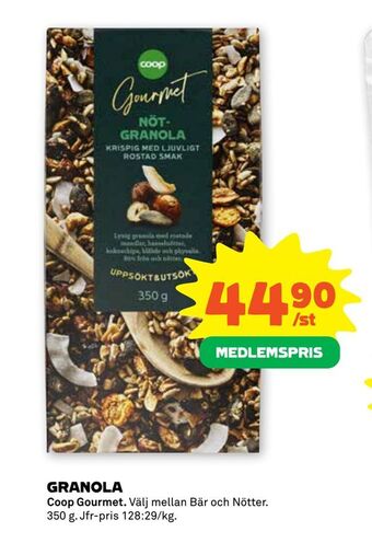 Stora Coop Granola erbjuda