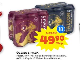 Stora Coop Öl 3,5% 6-pack erbjuda