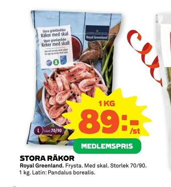 Stora Coop Stora räkor erbjuda