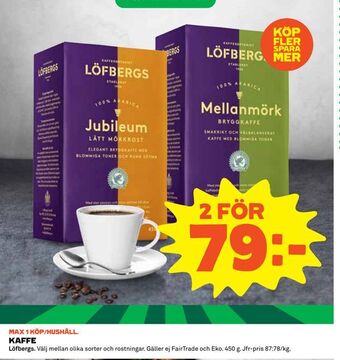 Coop Kaffe erbjuda
