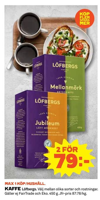 Coop Kaffe erbjuda