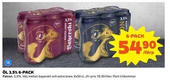 Coop Öl 3,5% 6-pack erbjuda