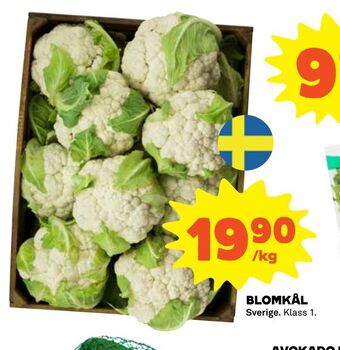Coop Blomkål erbjuda