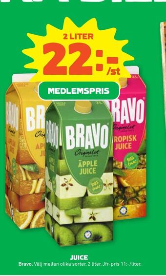 Stora Coop Juice erbjuda