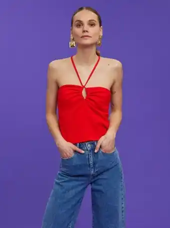 Vero Moda Remförsedda topp erbjuda