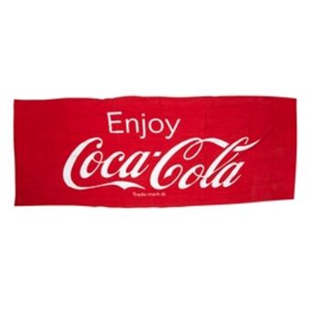 ÖoB Strandhandduk coca cola erbjuda