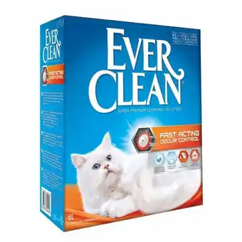 Ever clean fast acting odour control kattsand