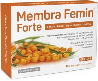 Apotek Hjärtat Elexir membra femin forte 120 kapslar erbjuda