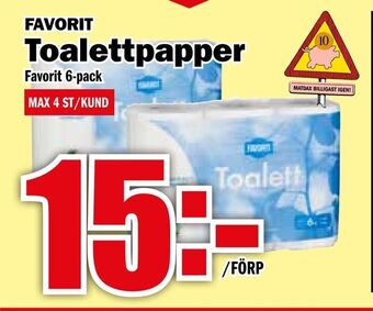 Matdax Toalettpapper erbjuda