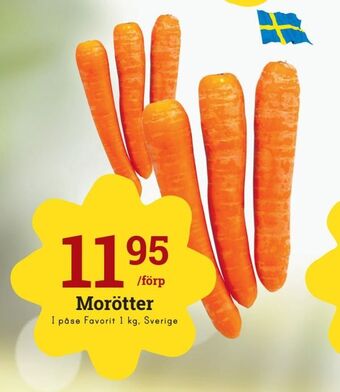minmatbutik Morötter erbjuda
