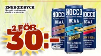 Nelins Energidryck erbjuda