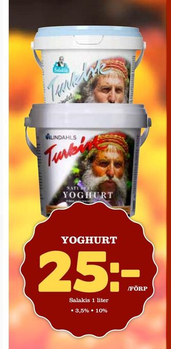 Nelins Yoghurt erbjuda