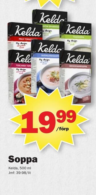 Pekås Soppa erbjuda