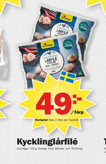 Pekås Kycklinglårfilé erbjuda
