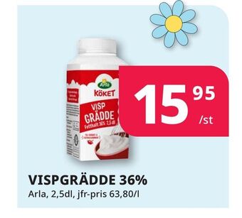 Tempo Vispgrädde 36% erbjuda