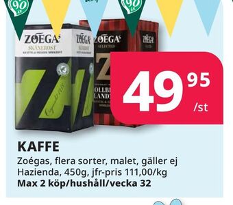 Tempo Kaffe erbjuda