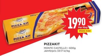 Willys Pizzakit erbjuda