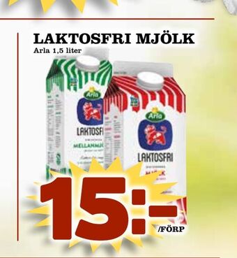 Laktosfri mjölk