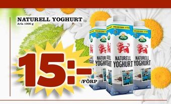 Matdax Naturell yoghurt erbjuda