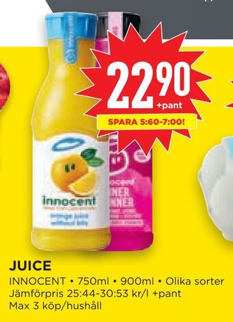 Willys Hemma Juice erbjuda