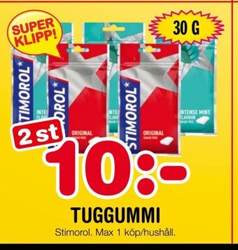 Nya Pulsen Tuggummi erbjuda