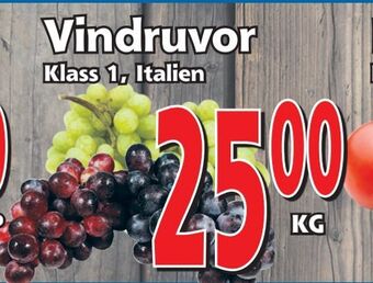 Supergrossen Vindruvor erbjuda