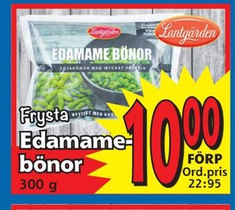 Supergrossen Edamamebönor erbjuda