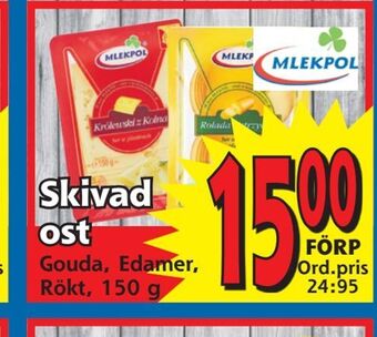 Supergrossen Skivad ost erbjuda