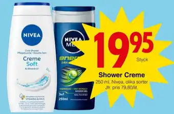 Matöppet Nivea duschtvål erbjuda