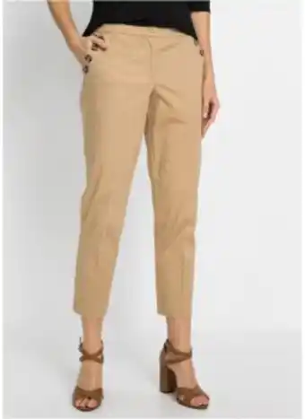 Bonprix Elegant stretchbyxa med dekorativa knappar erbjuda