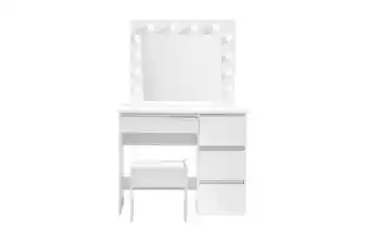 Sminkbord lycke 94 cm med led-belysning