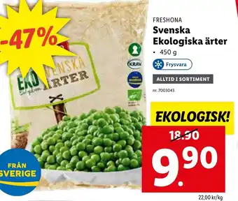 Svenska Ekologiska ärter
