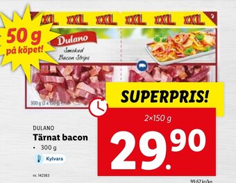 Lidl Tärnat Bacon erbjuda