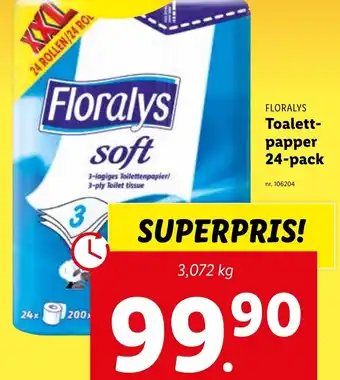 Lidl Toalettpapper 24-Pack erbjuda