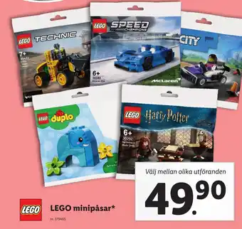 Lidl Lego Minipåsar erbjuda
