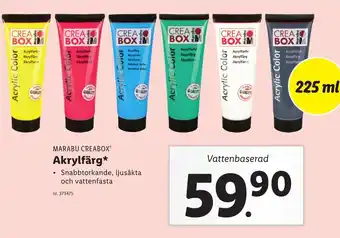 Lidl Akrylfärg erbjuda
