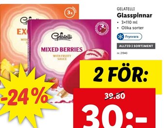 Lidl Glasspinnar erbjuda