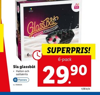 Lidl Sia Glassbåt erbjuda
