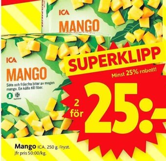 ICA Supermarket Mango erbjuda