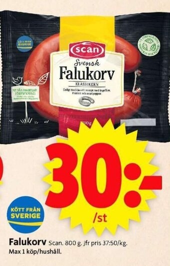 ICA Supermarket Falukorv erbjuda