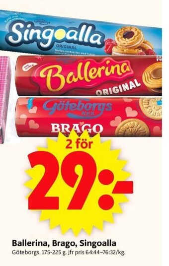 ICA Supermarket Ballerina, Brago, Singoalla erbjuda