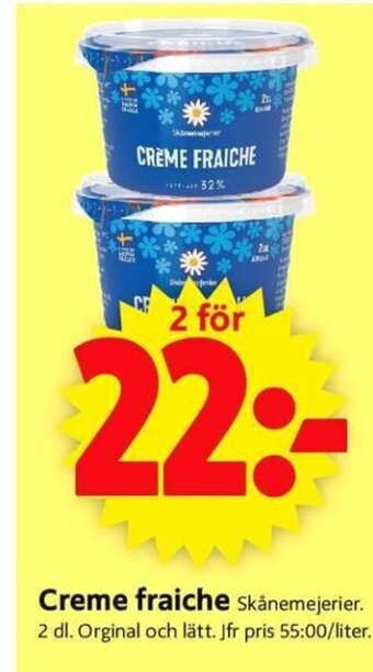 ICA Supermarket Creme Fraiche erbjuda