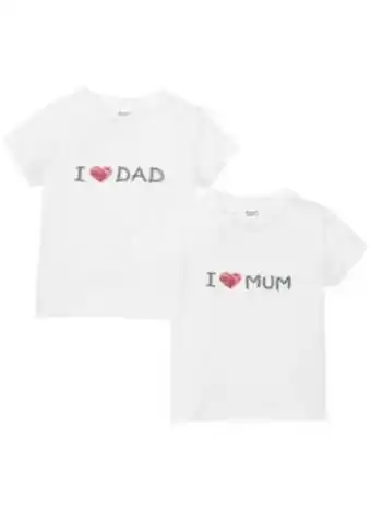 Bonprix Baby-t-shirt (2-pack), ekologisk bomull erbjuda