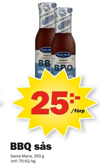 Pekås BBQ Sås erbjuda