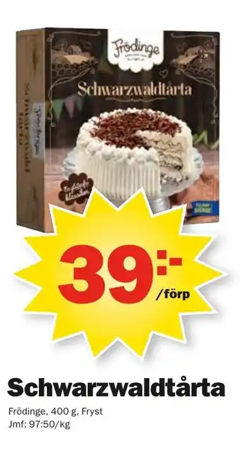 Pekås Schwarzwaldtårta erbjuda