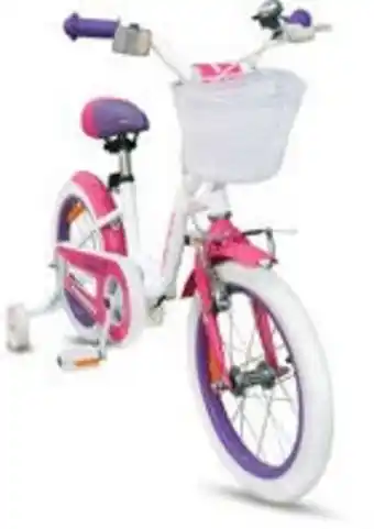 Pinepeak cykel 16 tum, rosa/lila